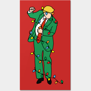 Trump Dance Christmas Posters and Art